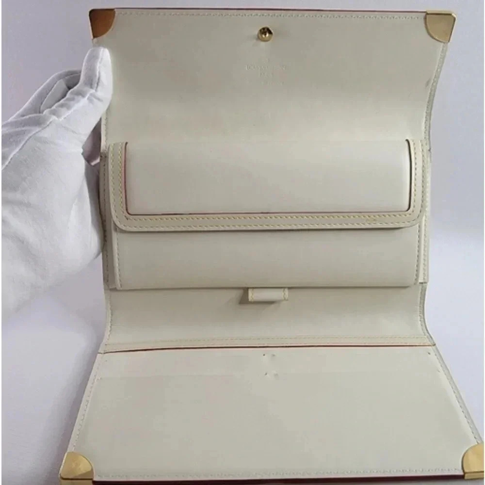 LOUIS VUITTON Leather Suhali International Trifold Long Wallet - Picture 2 of 4